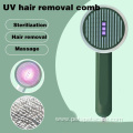 UV germicidal Treatment pet hair cleaner comb tool